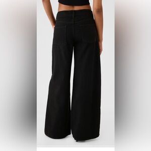 GAP Wide Leg Black Jean